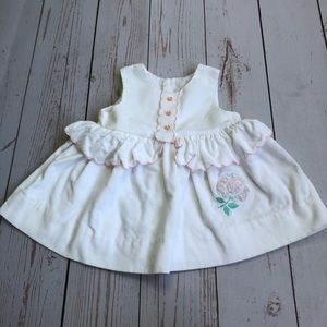 Vintage Corduroy Toddler Summer Dress